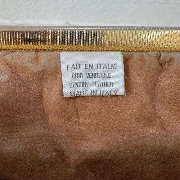 Vintage Leather Italian Women’s Purse/Clutch - Picture 4 of 7